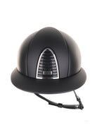 Kep Italia Paardrijhelm Cromo 2.0 Matt Polo Klep Zwart Chrome Frame