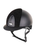 Kep Italia Paardrijhelm Cromo 2.0 Matt Zwart Suede Insert Zwart