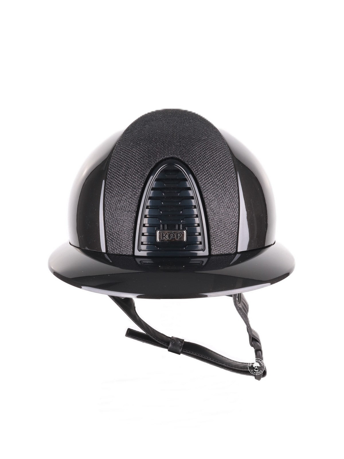 Kep Italia Reithelm Cromo 2.0 Shine Polo Schwarz RAW Frame Luminor Insert