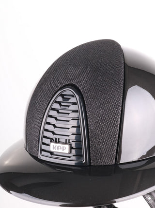 Kep Italia Reithelm Cromo 2.0 Shine Polo Schwarz RAW Frame Luminor Insert