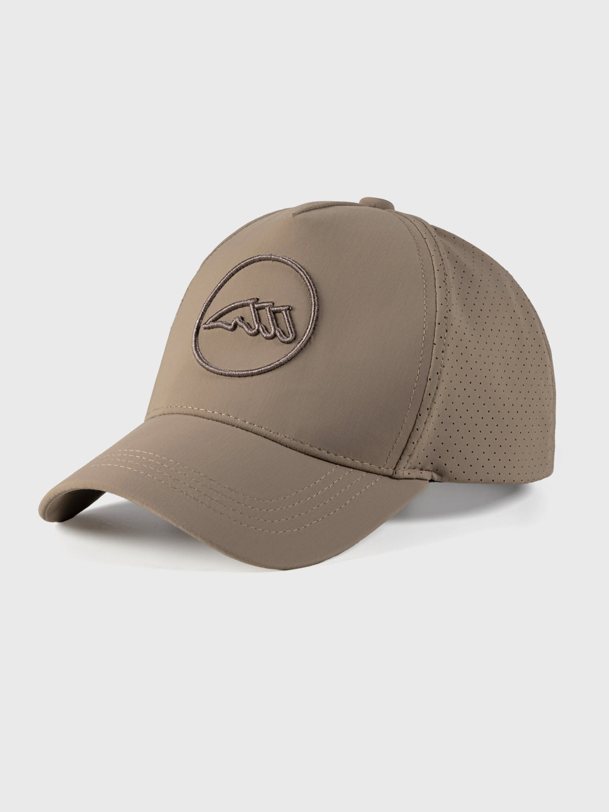 Equiline verstellbare Cap Cafrec Taupe Gray