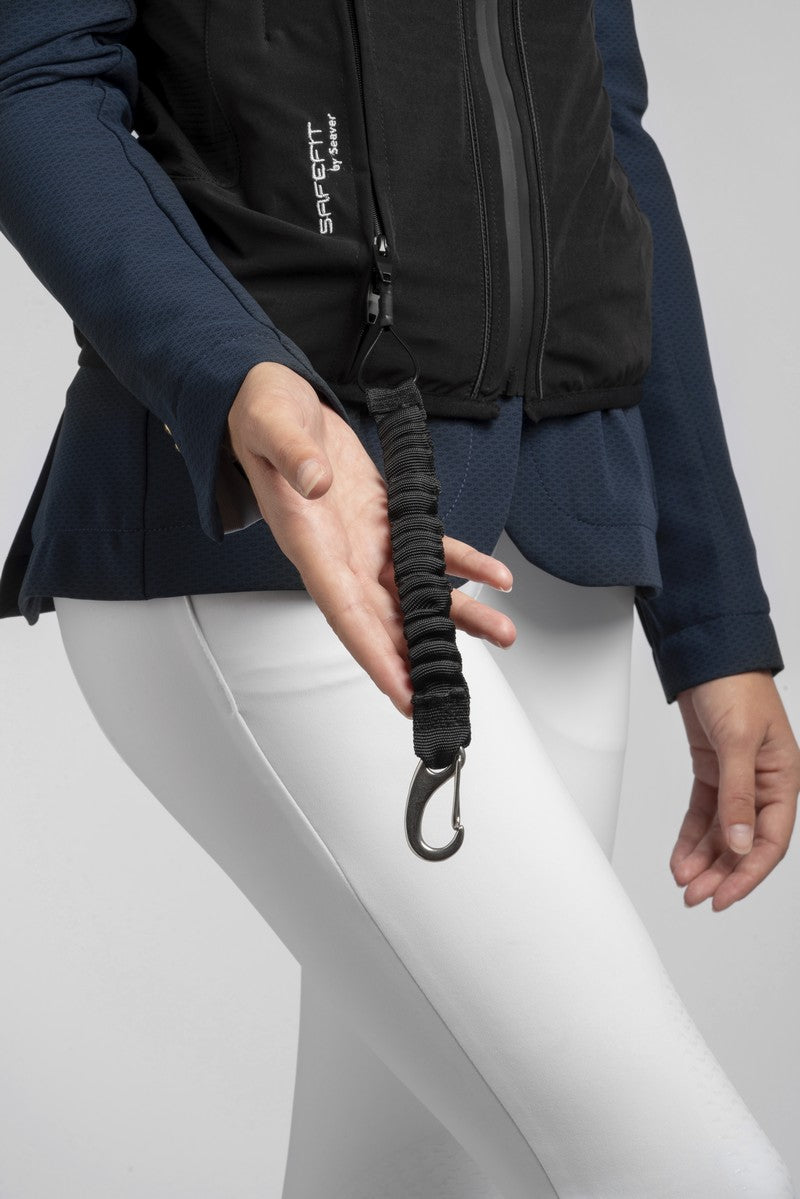 Seaver verbindingsriem SAFEFIT Airbag vest Zwart