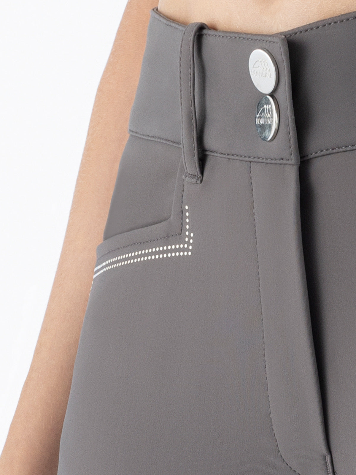 Equiline Reithose Damen Knie Grip High Waist Eufrekh Marsh