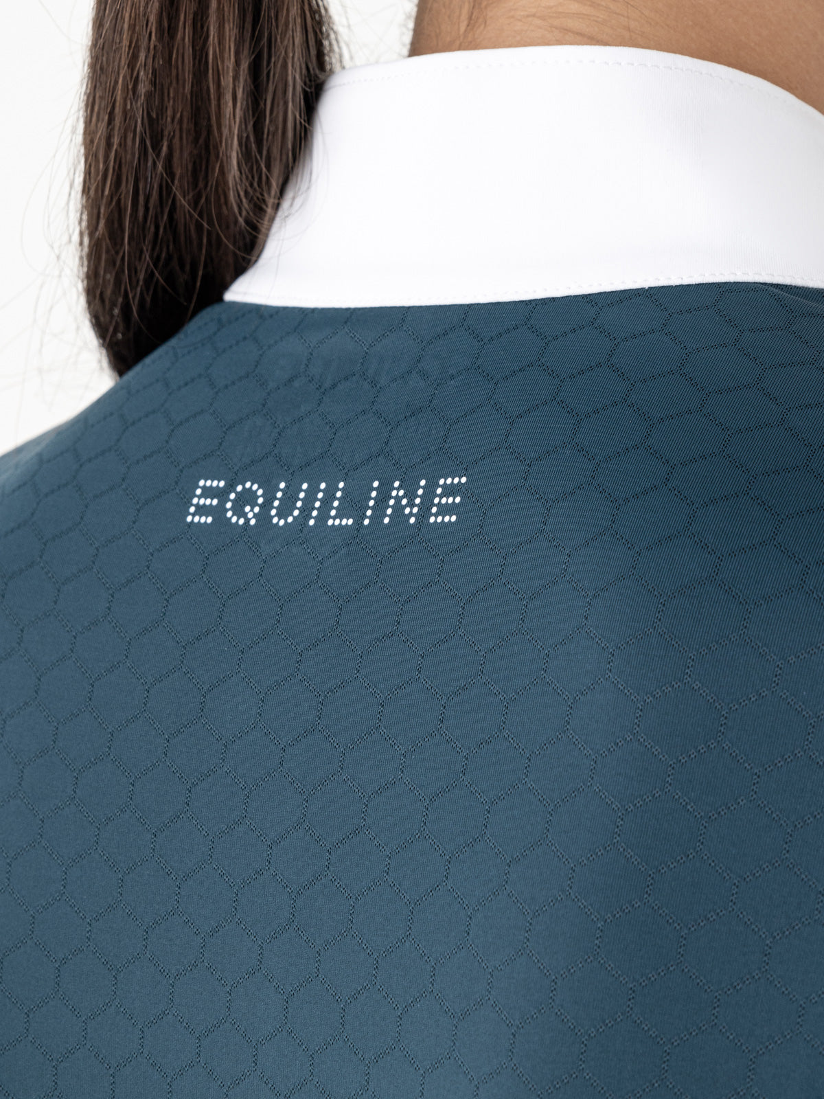 Equiline Damen Langarm-Turniershirt Estock Legion Blue