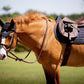 Equiline Set Schabracke und Fliegenmütze Eqflaggy Navy Pony