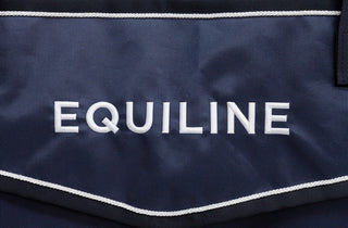 Equiline Boxen Vorhang Wafe lang 200 x 130 cm Navy