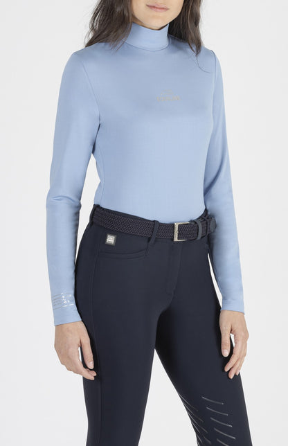 Equiline Trainingsshirt Second Skin Damen Collec Hellblau