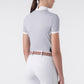 Equiline Turniershirt Kurzarm Damen Eolka Artic Ice