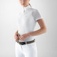 Equiline Turniershirt Kurzarm Damen Calid  Weiß