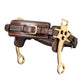 TRUST Hackamore Goldschnallen Braun