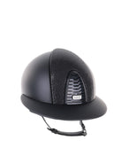 Kep Italia Paardrijhelm Cromo 2.0 Matt Polo Klep Zwart Glitter Black