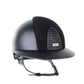 Kep Italia Reithelm Cromo 2.0 Textile Polo Schwarz Suede Insert
