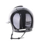 Kep Italia Reithelm Cromo 2.0 Shine Polo Schwarz RAW Frame Galassia Insert
