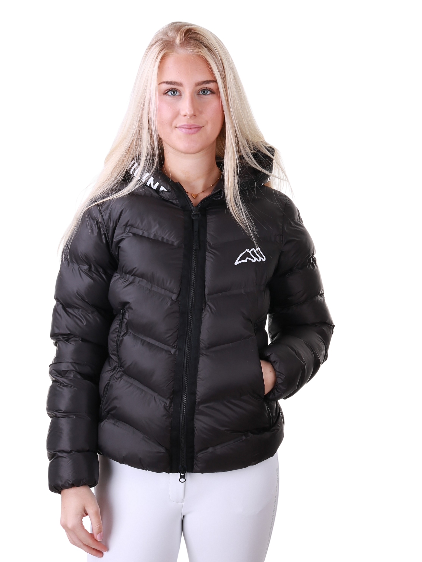 Equiline wattierte Jacke Damen Cabry Black