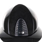 Kep Italia Reithelm Cromo 2.0 Shine Polo Schwarz RAW Frame Suede Insert
