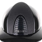Kep Italia Reithelm Cromo 2.0 Shine Polo Schwarz RAW Frame Star Insert Beige Kinnriemen