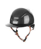Kask Star Lady 2.0 Pure Shine Chrome Light Brown Chinstrap Zwart Zwart
