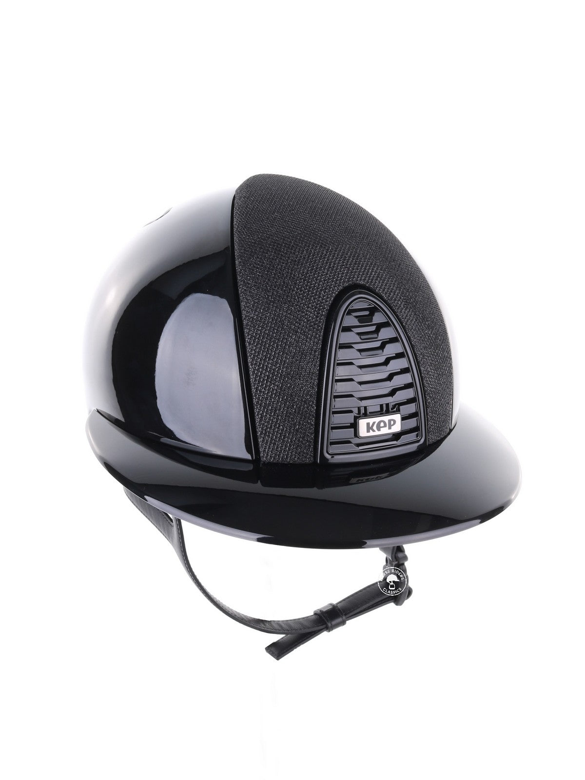 Kep Italia Reithelm Cromo 2.0 Polish Polo Schwarz Luminor Insert
