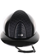 Kep Italia Paardrijhelm Cromo 2.0 Shine Polo Klep Zwart RAW Frame Milano insert