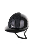 Kep Italia Paardrijhelm Cromo 2.0 Shine Polo Klep Zwart RAW Frame Milano Cross insert
