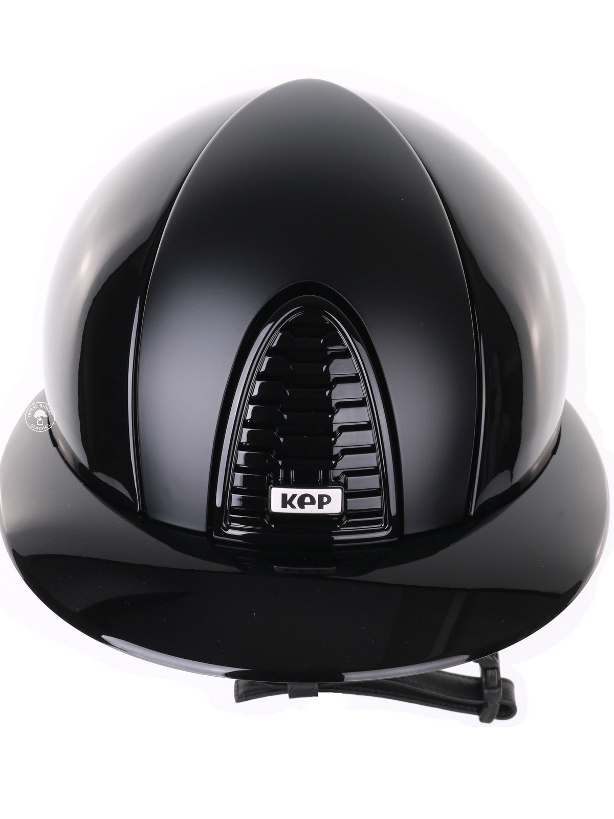 Kep Italia Reithelm Cromo 2.0 Polish Polo Schwarz Textile Inserts