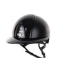 Kep Italia Reithelm Cromo 2.0 Textile Polo Schwarz Polish Inserts