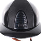 Kep Italia Reithelm Cromo 2.0 Shine Polo Schwarz RAW Frame Luminor Insert Beige Kinnriemen