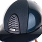 Kep Italia Reithelm Cromo 2.0 Shine Polo Blau RAW Frame Luminor Blue Insert Beige Kinnriemen