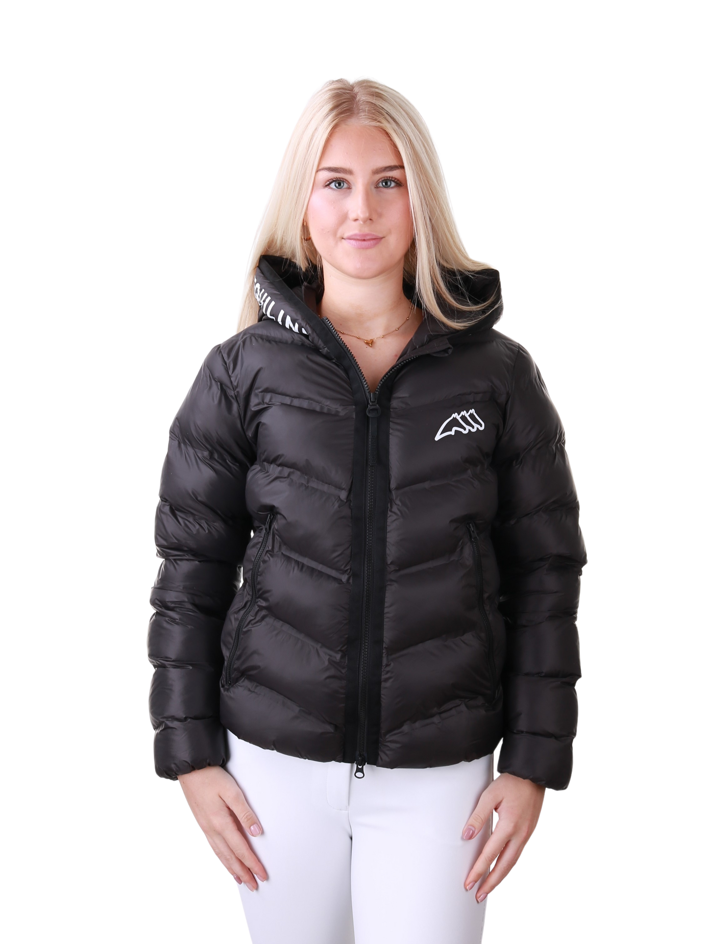 Equiline wattierte Jacke Damen Cabry Black