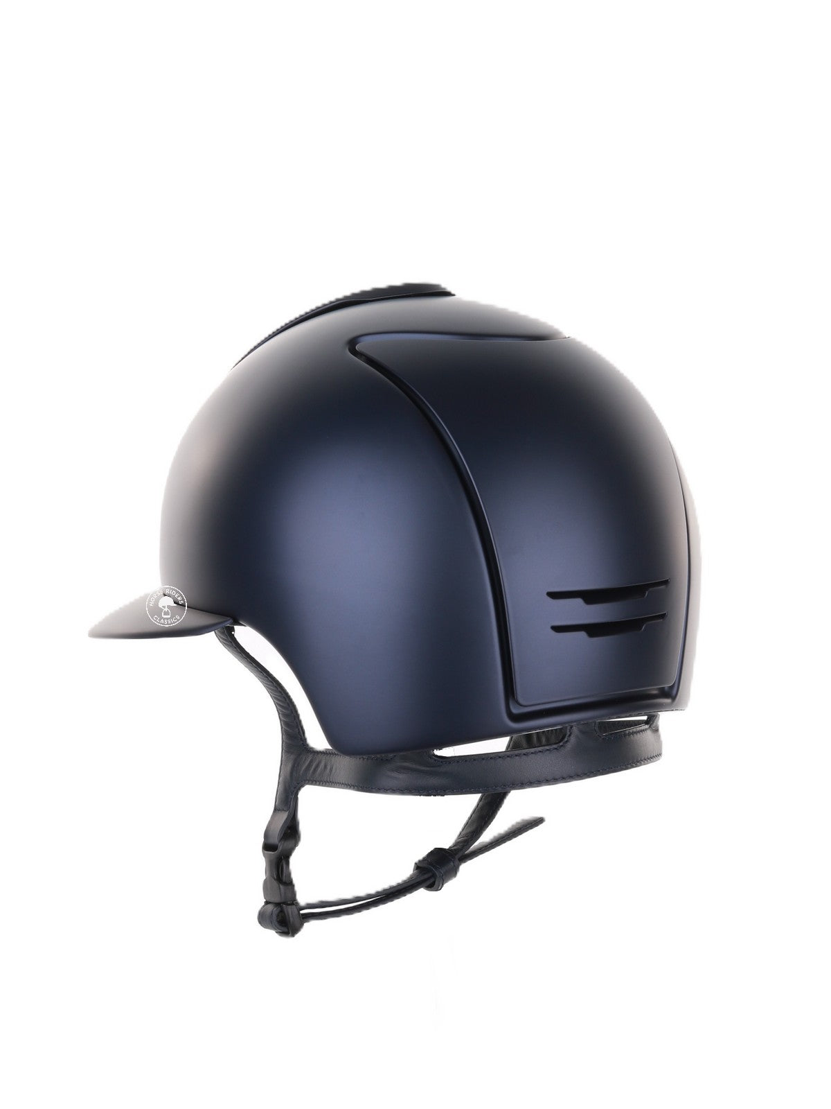 Kep Italia Paardrijhelm Cromo 2.0 Textile Polo Klep Blauw