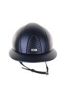 Kep Italia Paardrijhelm Cromo 2.0 Textile Polo Klep Blauw