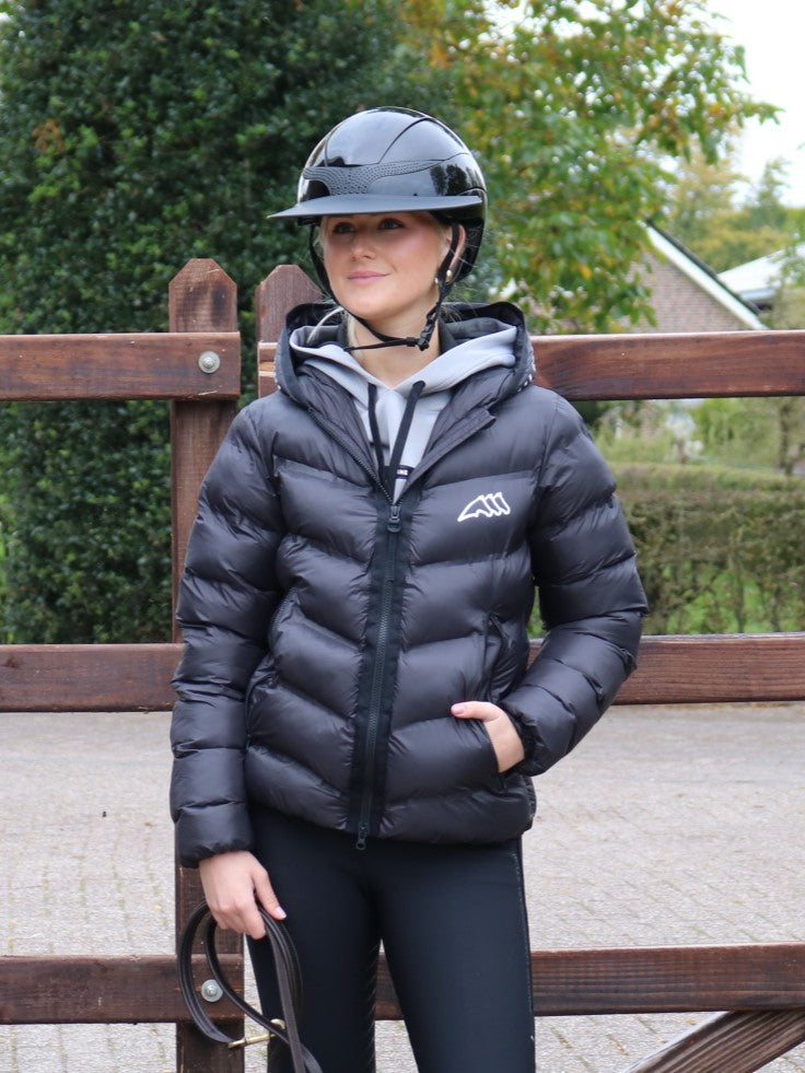 Equiline wattierte Jacke Damen Cabry Black