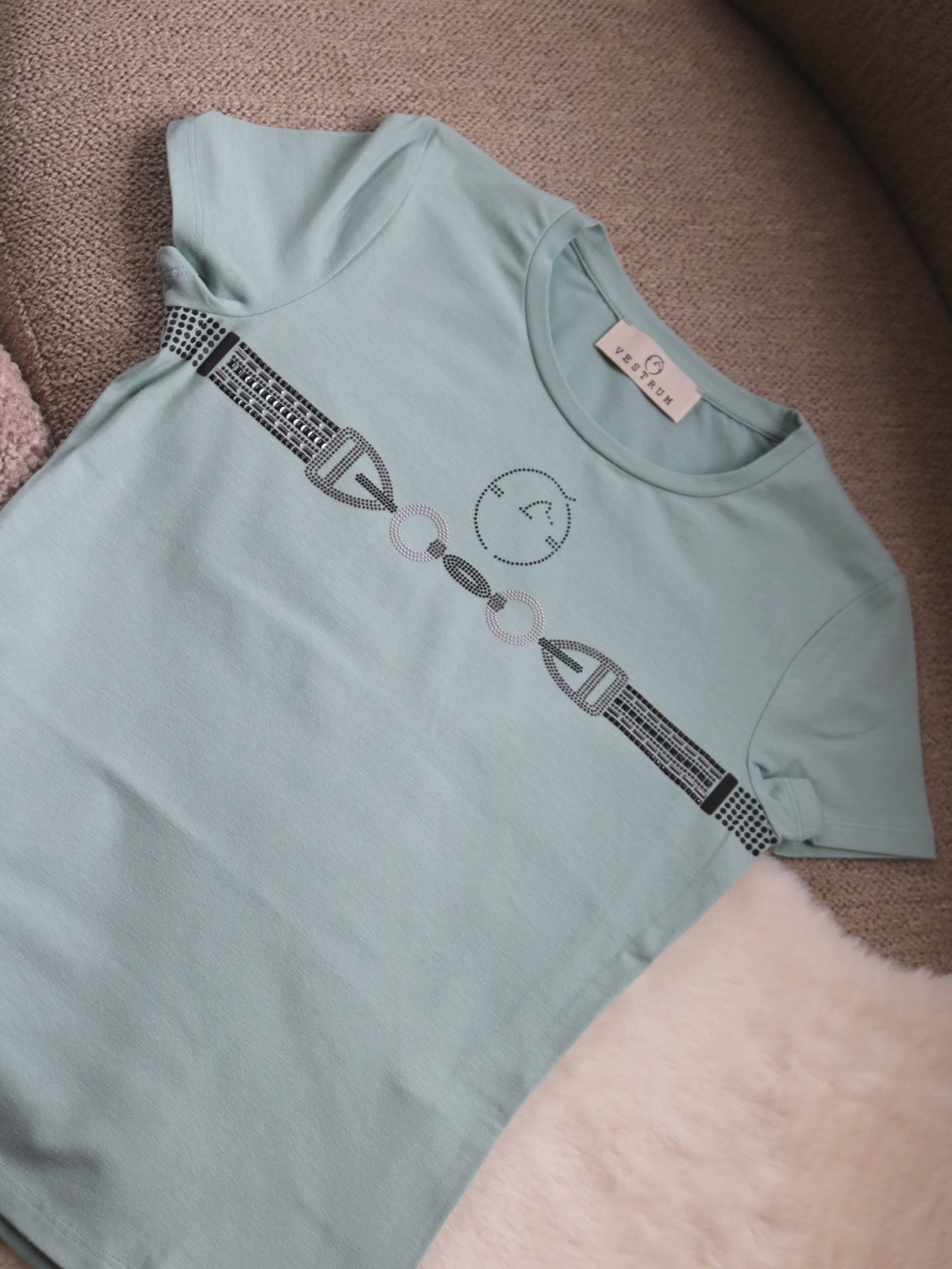 Vestrum T-Shirt Kurzarm Damen Punta Ala Frosty Green