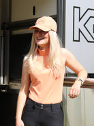 Equiline Trainingsshirt mouwloos dames Crevec Coral