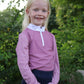 RG Turniershirt Jacquard Langarm Mädchen Rosa