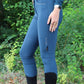 Equiline Reithose Damen Full Grip High Waist Eufrekh Legion Blue