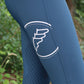 Equiline Reithose Damen Full Grip High Waist Eufrekh Legion Blue