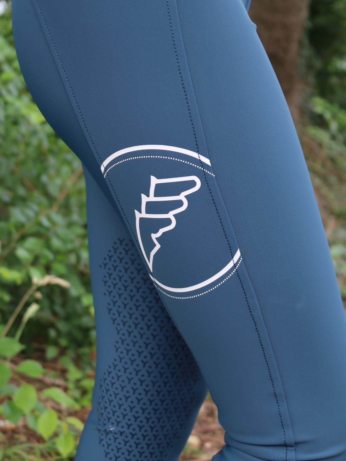 Equiline Reithose Damen Full Grip High Waist Eufrekh Legion Blue