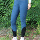 Equiline Reithose Damen Full Grip High Waist Eufrefh Legion Blue