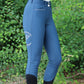 Equiline Reithose Damen Full Grip High Waist Eufrefh Legion Blue