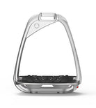 Flex-On Iron-S veiligheidsstijgbeugels matt ultra grip Silver