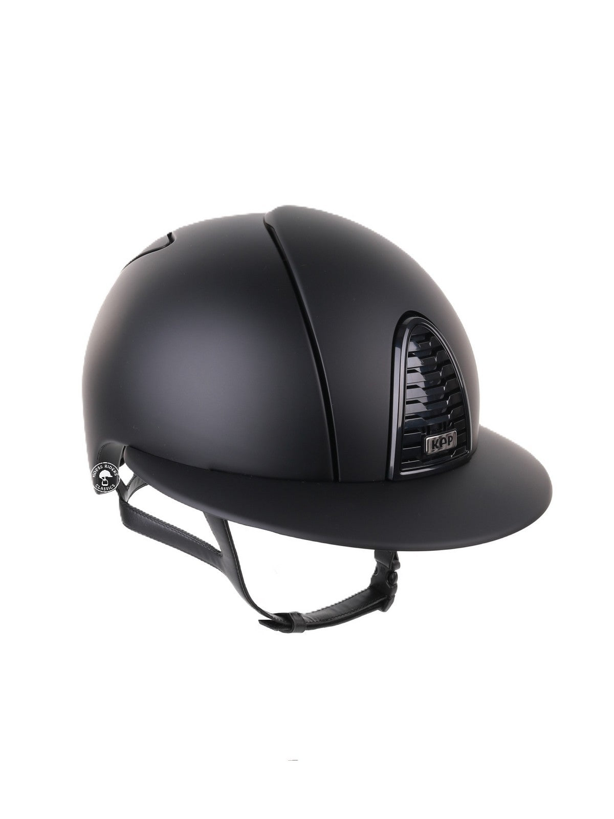 Kep Italia Paardrijhelm Cromo 2.0 Matt Polo Klep Zwart