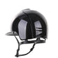 Kep Italia Reithelm Cromo 2.0 Shine Polo Schwarz RAW Frame Shaded Silver Insert