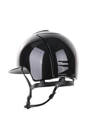 Kep Italia Paardrijhelm Cromo 2.0 Shine Polo Klep Zwart RAW Frame Shaded Silver insert