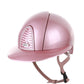 Kep Italia Reithelm Cromo 2.0 Diamond Polo Rosa Swarovski Frame