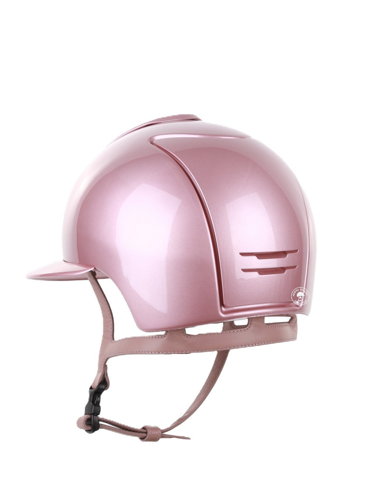 Kep Italia Reithelm Cromo 2.0 Diamond Polo Rosa Swarovski Frame