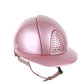 Kep Italia Reithelm Cromo 2.0 Diamond Polo Rosa Swarovski Frame