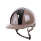 Kep Italia Reithelm Cromo 2.0 Diamond Polo Taupe Mirror Black Insert