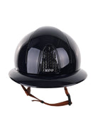 Kep Italia Paardrijhelm Smart Polish Polo Klep Blauw Beige Kinband