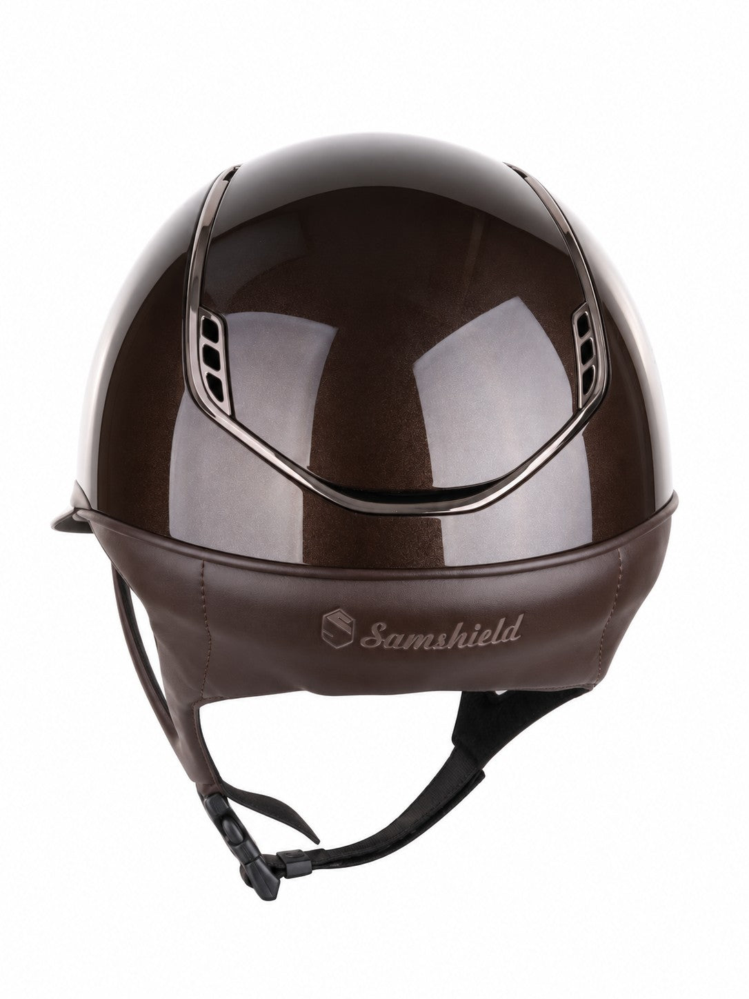 Samshield 2.0 Paardrijhelm Miss Shield Shadowglossy Bruin